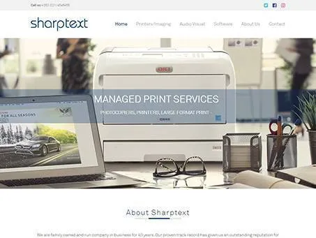 Sharp Text